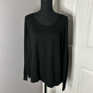 Pure Energy Black Sweater - Size 1X